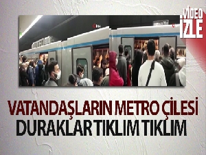 Vatandaşların metro çilesi