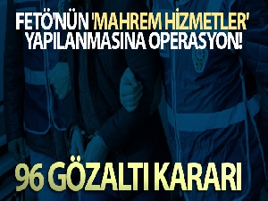 FETÖ'nün jandarma yapılanmasında 96 şüpheli hakkında gözaltı kararı