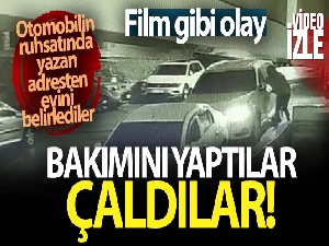 Çekmeköy'de 100 bin TL'lik ‘adrese teslim hırsızlık' kamerada