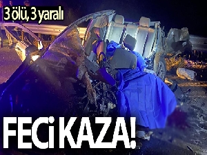 Burdur'da feci kaza: Ölü ve yaralılar var