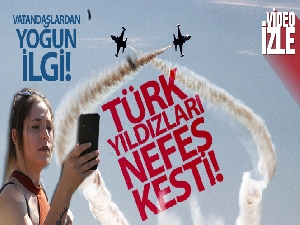 Türk Yıldızları Fethiye'de nefesleri kesti