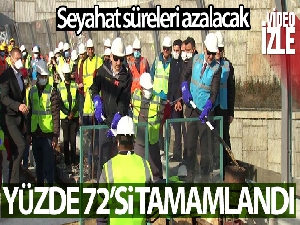 Başakşehir-Kayaşehir metro hattının yüzde 72'si tamamlandı