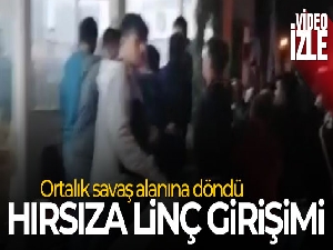 Bursa'da hırsıza linç girişimi!