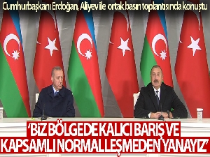 Cumhurbaşkanı Erdoğan: 'Kardeş Azerbaycan'a tüm imkanlarımızla destek olmaya devam edeceğiz'