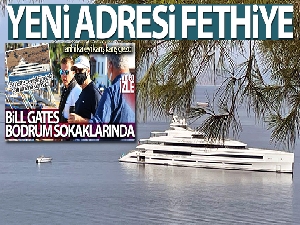 Bill Gates Fethiye'de