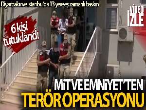 Diyarbakır'da MİT ve Emniyet'ten terör operasyonu