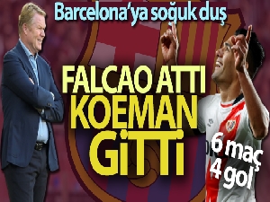 Barcelona'da Koeman dönemi sona erdi