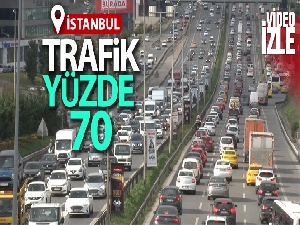 İstanbul'da cumhuriyet bayramı öncesi trafik yoğunluğu rekor seviyeye ulaştı
