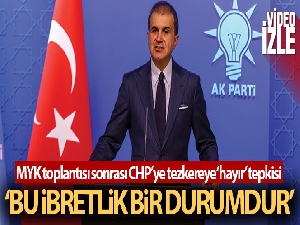 Ömer Çelik: 'Tezkereye ‘hayır' demek oy getirmez'