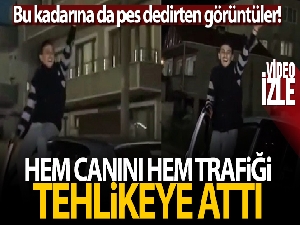 Asker konvoyunda yaptığı ile şaşkına çevirdi