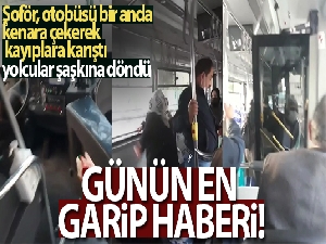 Bursa'da garip olay!