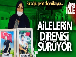 Acılı aileler 789 gündür HDP ve PKK'dan evlatlarını istiyor