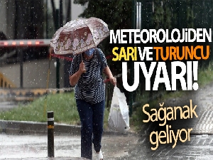 Meteorolojiden sarı ve turuncu uyarı! 2 Kasım yurtta hava durumu