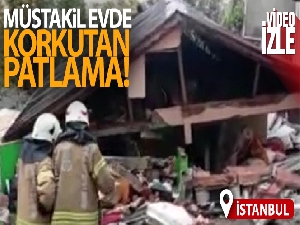 Pendik'te tek katlı binada patlama: 1 yaralı