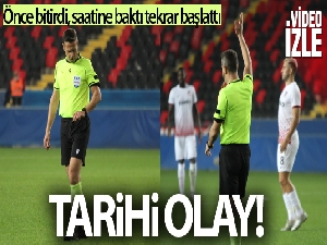 Türk futbolunda tarihi olay!