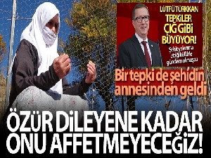 İYİ Partili Lütfü Türkkan küfür etmişti, bir tepki de şehidin annesinden geldi