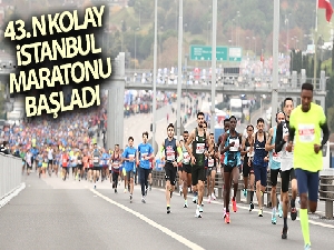 43. İstanbul Maratonu heyecanı başladı