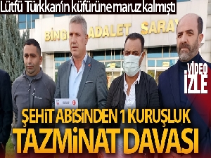 Bingöl'de Türkkan hakkında 1 kuruşluk dava açılması için suç duyurusunda bulunuldu