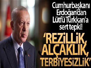 Cumhurbaşkanı Erdoğan'dan şehit yakınına küfür eden İYİ Partili Türkkan'a sert tepki