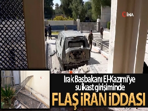 Irak Başbakanı El-Kazımi'ye suikast girişiminin arkasında İran'ın olduğu iddia edildi