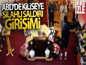 ABD'de kiliseye silahlı saldırı girişimi vatandaşlar tarafından engellendi