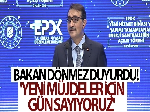 Bakan Dönmez duyurdu! 'Yeni müjdeler için gün sayıyoruz'