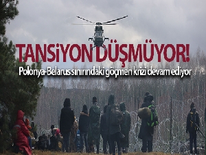 Polonya-Belarus sınırındaki göçmen krizi devam ediyor