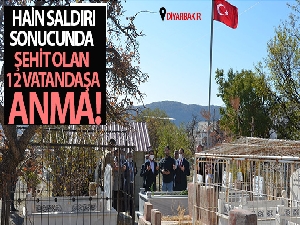 Hani ilçesinde 1992 şehitleri anıldı