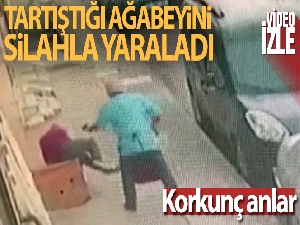 Gaziosmanpaşa'da bir kişi tartıştığı ağabeyini silahla yaraladı