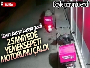 Yemetsepeti'nin motorunu 2 saniyede çaldı