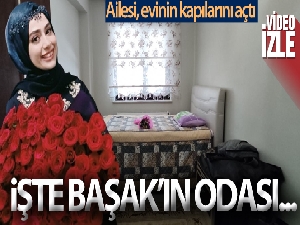 Ailesi samuray kılıcıyla katledilen Başak Cengiz'in odasının kapılarını açtı