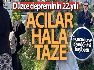 Depremde 5 çocuğunu kaybeden baba gözyaşlarına hakim olamadı