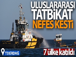 Tekirdağ'da uluslararası dev tatbikat nefes kesti