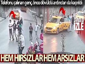 Beyoğlu'nda telefonu çalınan genç, hırsızın arkadaşları tarafından dövüldü ardından da kaçırıldı