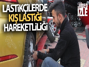 Lastikçilerde kış lastiği hareketliliği