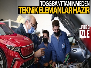 TOGG banttan inmeden aranan teknik elemanlar mezun oluyor