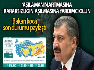 Sağlık Bakanlığı, Türkiye'nin son 24 saatlik korona virüs tablosunu açıkladı