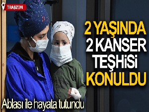 2 yaşındaki Ömer Asaf, ablası ile hayata tutundu
