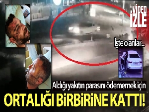 Aldığı yakıtın parasını ödemeden kaçarken motosiklete çarptı, 2 kişiyi yaraladı