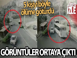 Servis şoförü 5 kişiyi ölüme böyle götürdü
