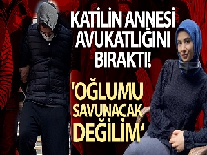 Samuray kılıçlı saldırganın avukat annesi: 'İstifa ediyorum'