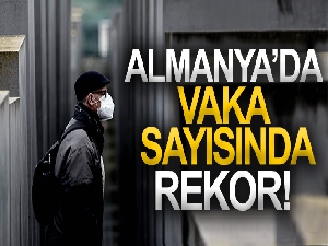 Almanya günlük 65 bin 371 vaka sayısıyla rekor kırdı