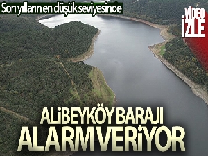 Alibeyköy Barajı alarm veriyor