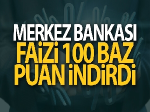 Merkez Bankası faiz kararını açıkladı!!