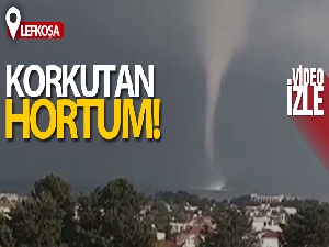KKTC'de hortum çıktı