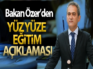 Yüz yüze eğitime bir haftalık aradan sonra devam