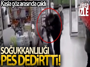 Zeytinburnu'nda çocuk hırsızın soğukkanlılığı pes dedirtti
