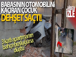 Sultanbeyli'de babasının otomobilini kaçıran çocuk dehşet saçtı: 1 yaralı
