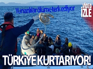 Ölüme terk edilen göçmenleri, Türkiye kurtarıyor