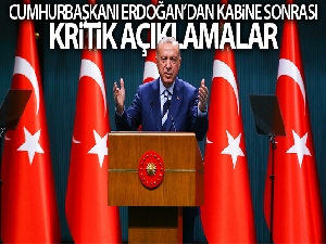 Cumhurbaşkanı Erdoğan ayrıca  'Kur ve faizde oyunun farkındayız'